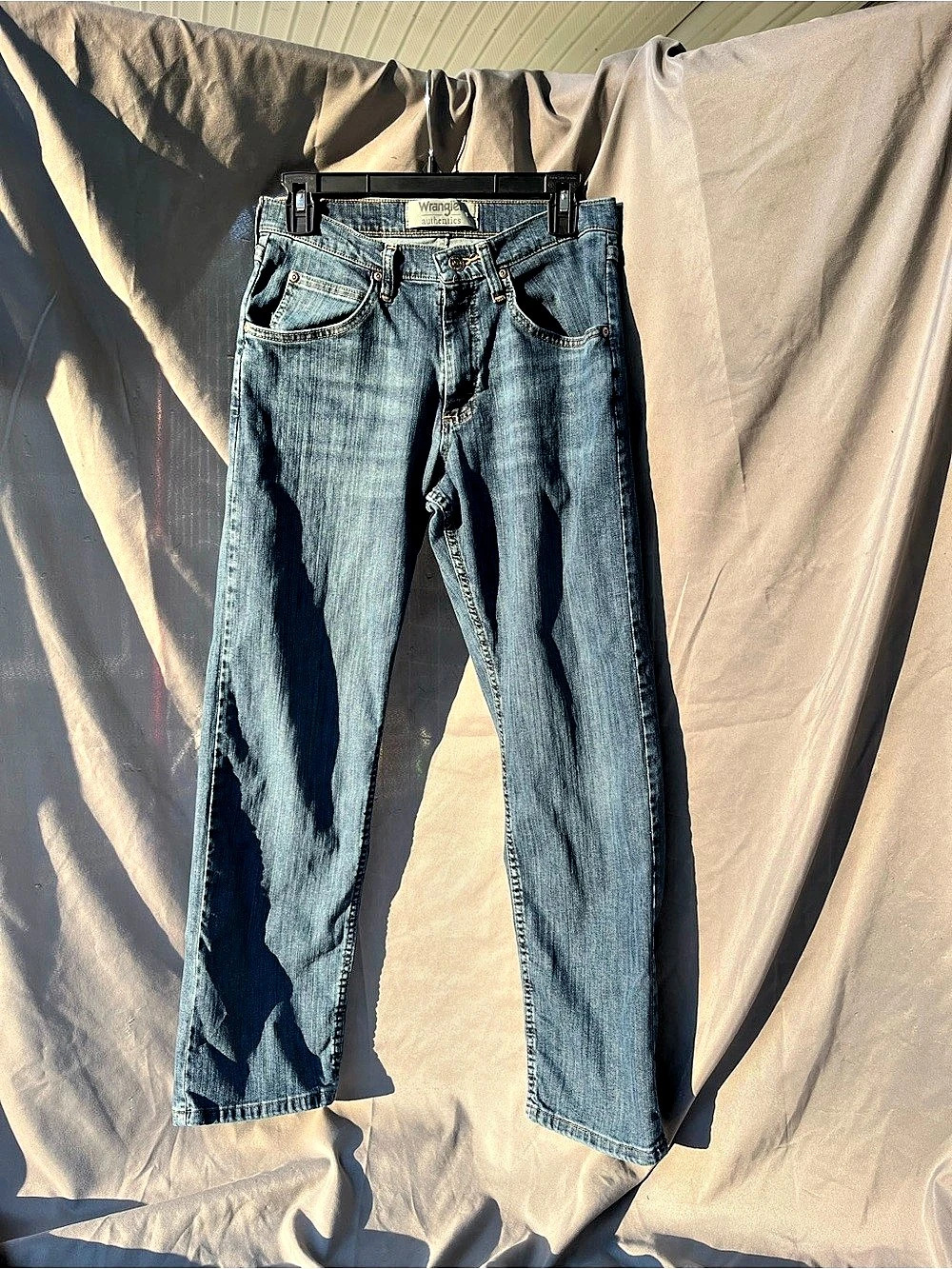 Wrangler Authentics Straight Leg Jeans Waist 29 x 30 Blue